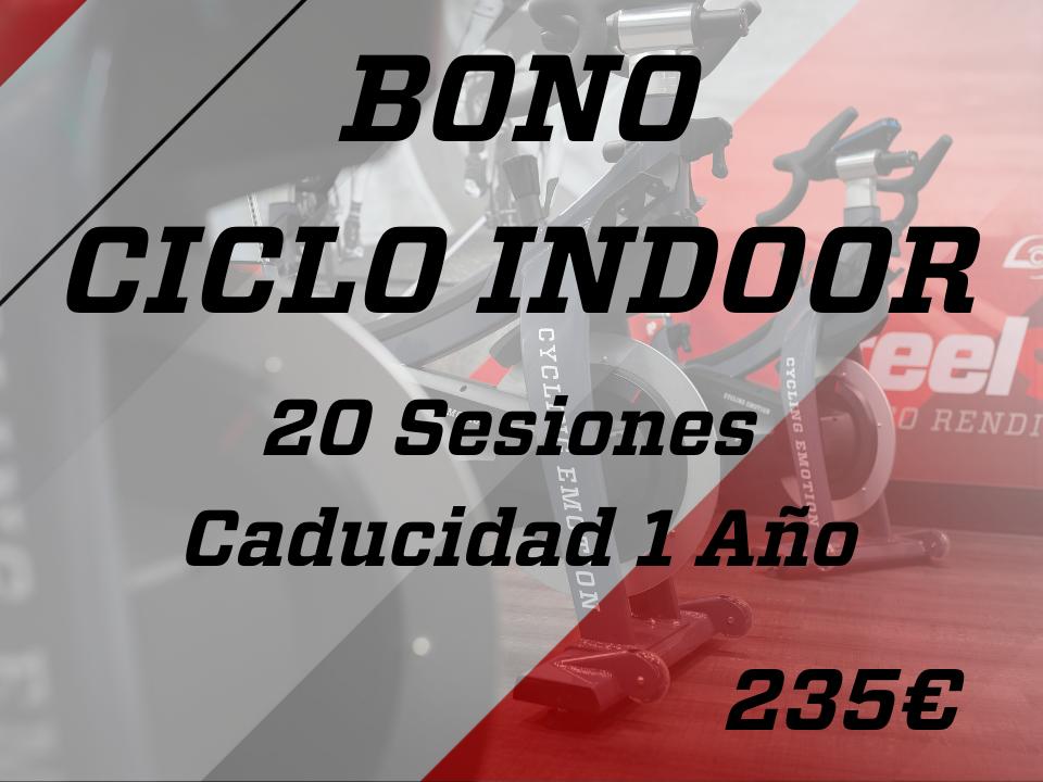 CICLO INDOOR (20 Sesiones - Caducidad 1 Año)